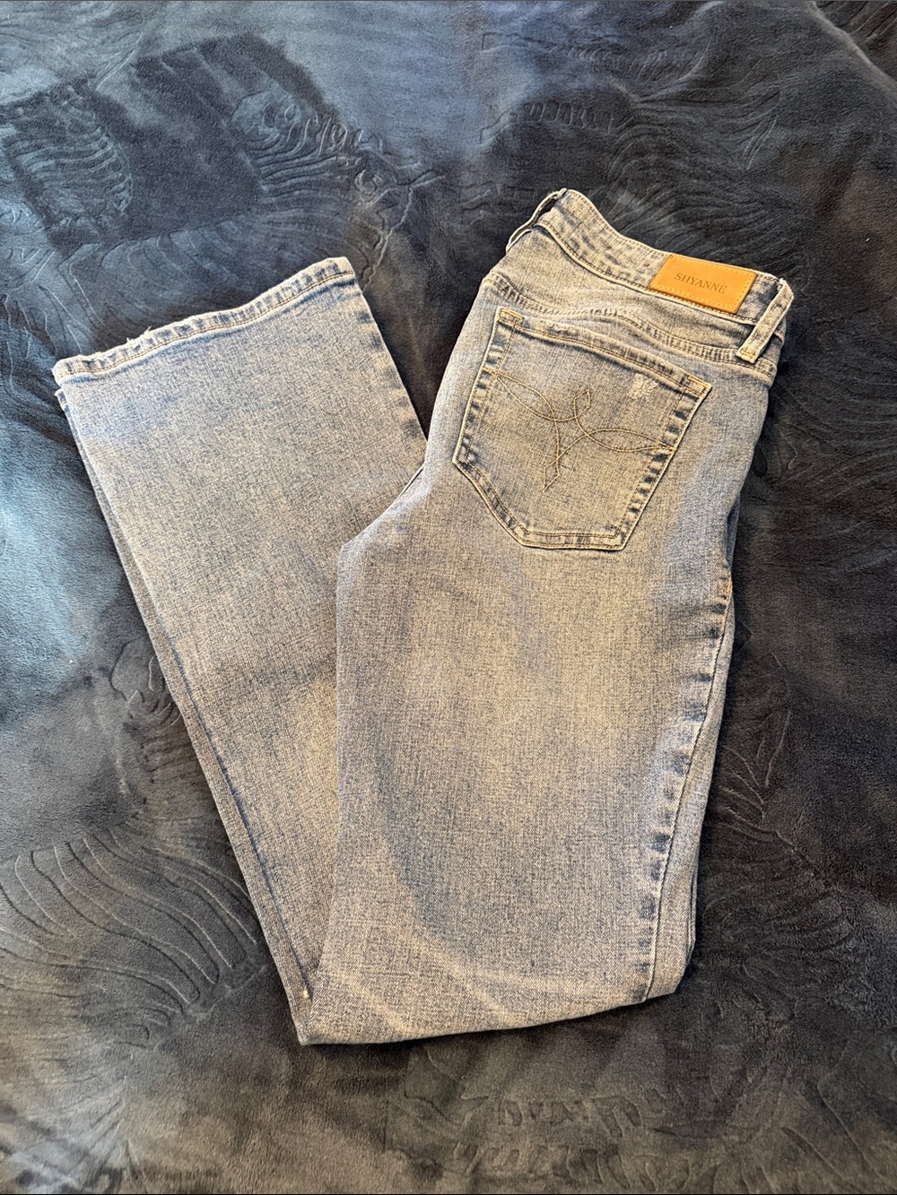 Shyanne Light Blue Straight Leg Women’s Jeans